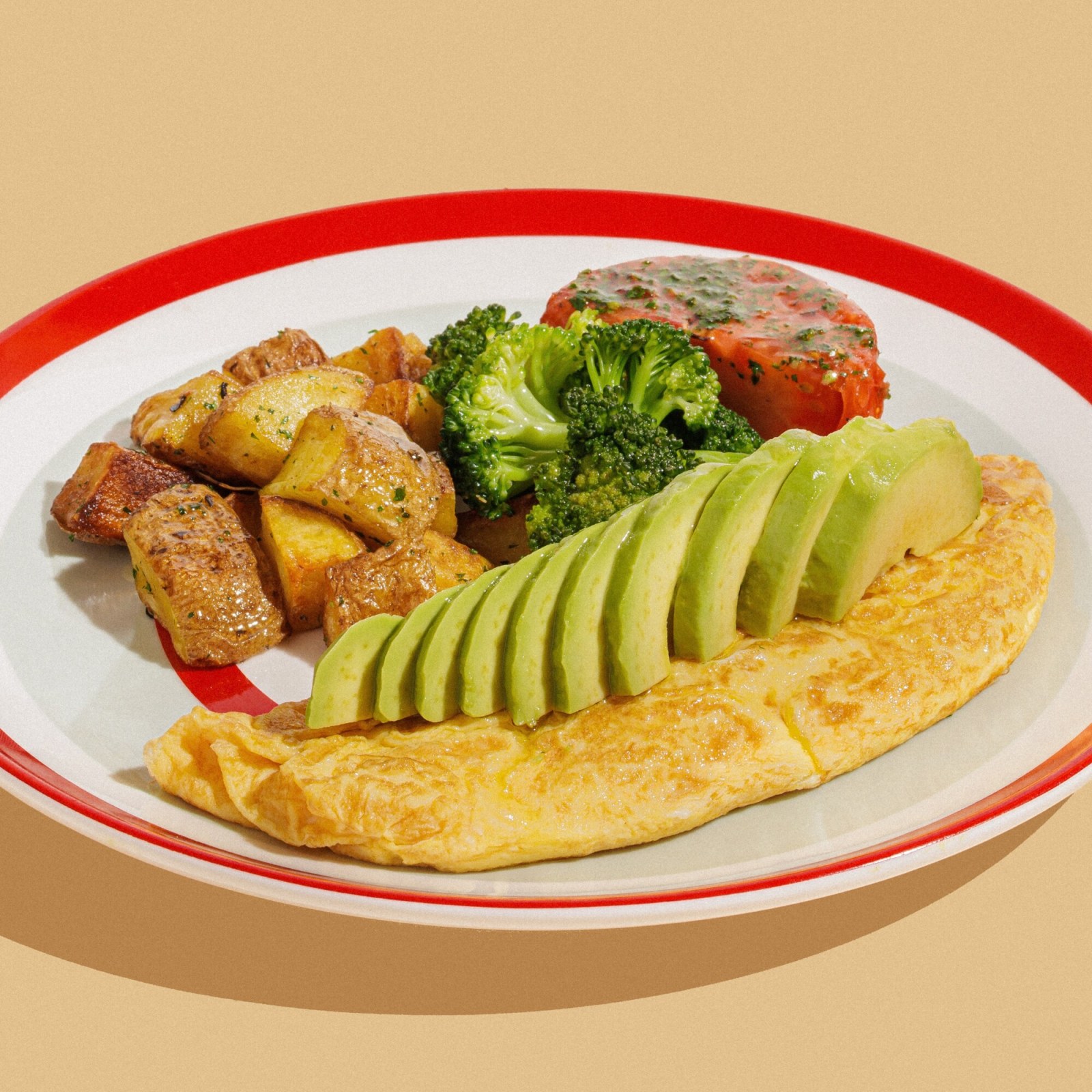 Avokado Omlet