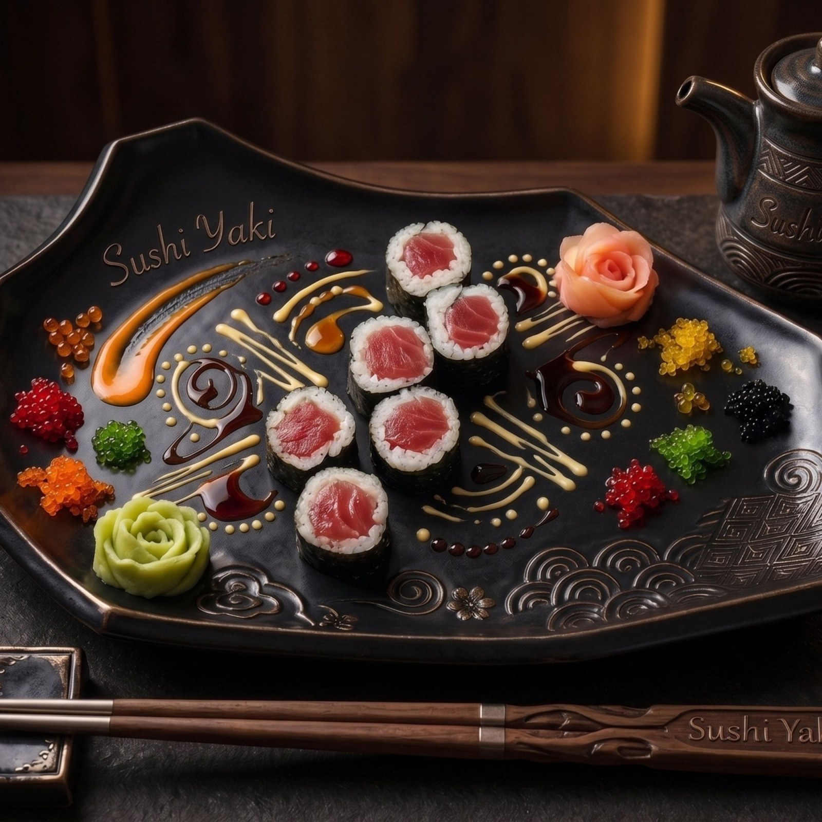 181- Maguro Maki Roll (6 Pcs.)
