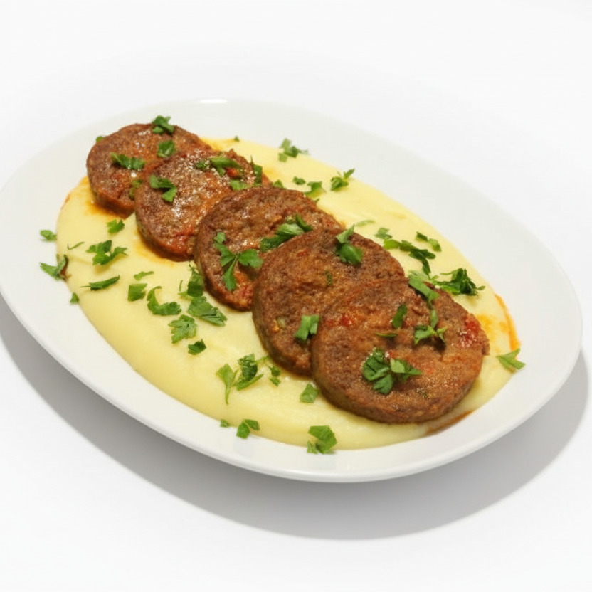 Püreli Rosto Köfte