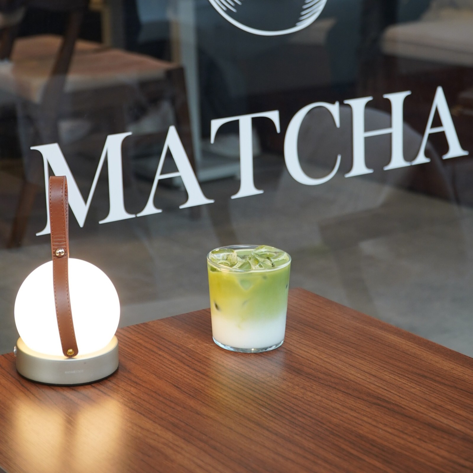 Iced Matcha Coconut Latte (14 oz)