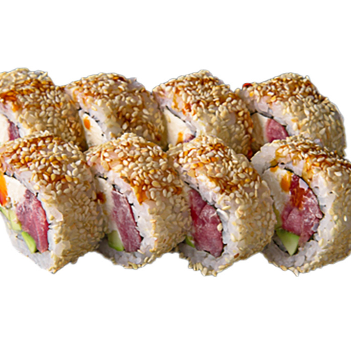 Sesame Maguro Avokado Roll ( 8 Pcs )