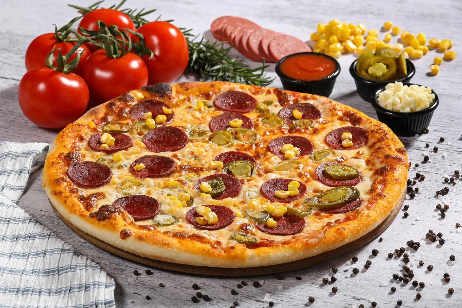 Jalapeno Pizza (Orta)