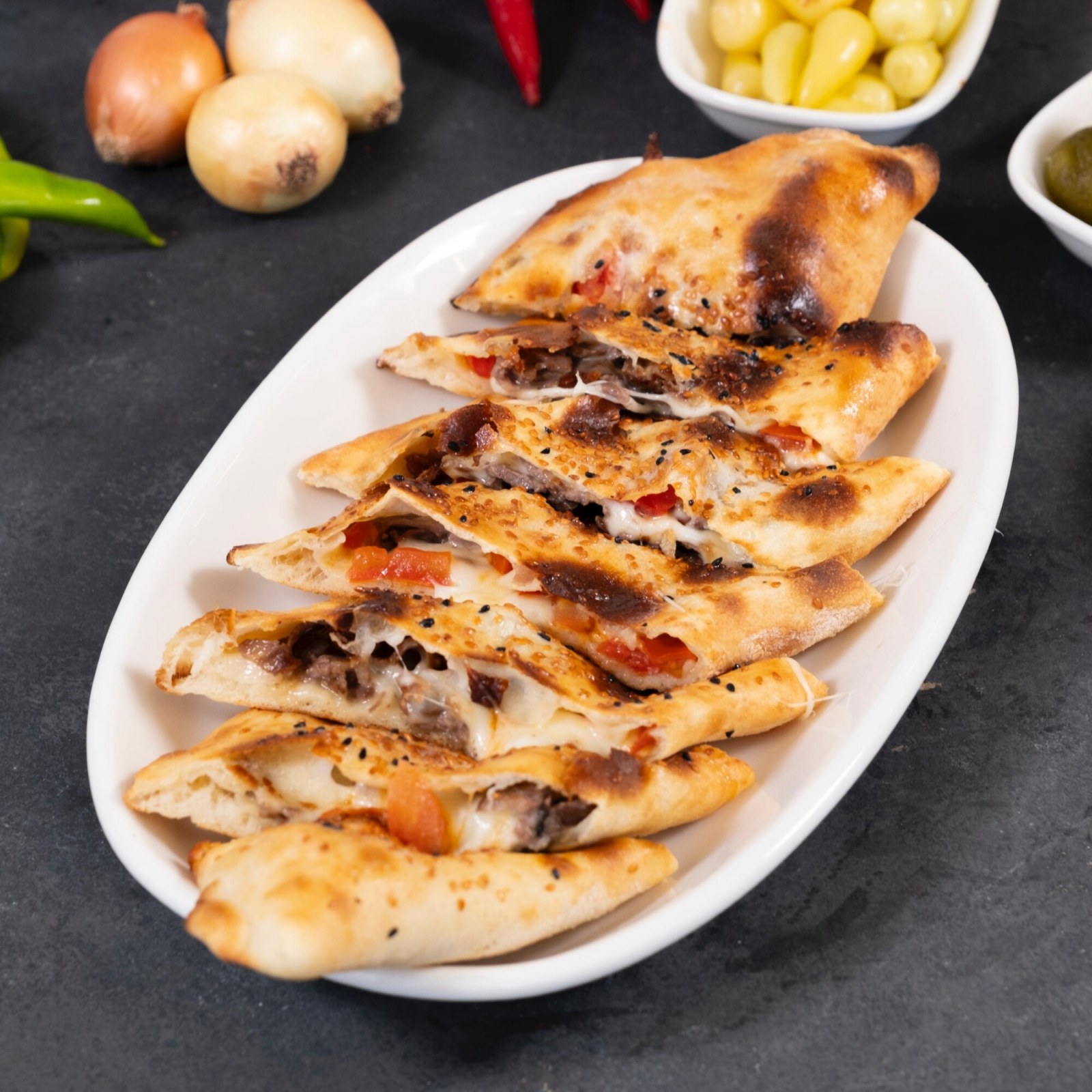 Dönerli Pide (200 gr)