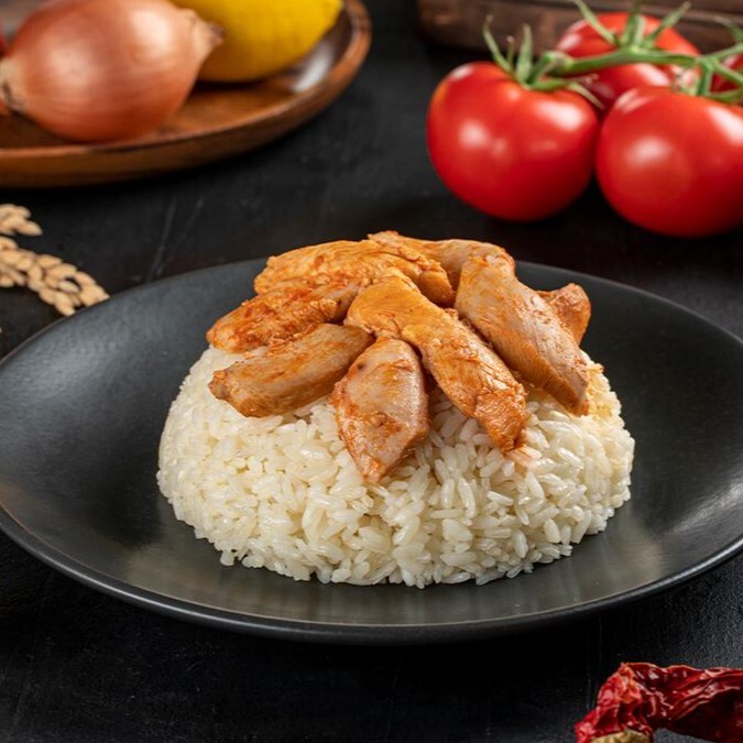 Sweet Chili Soslu Tavuk Pilav