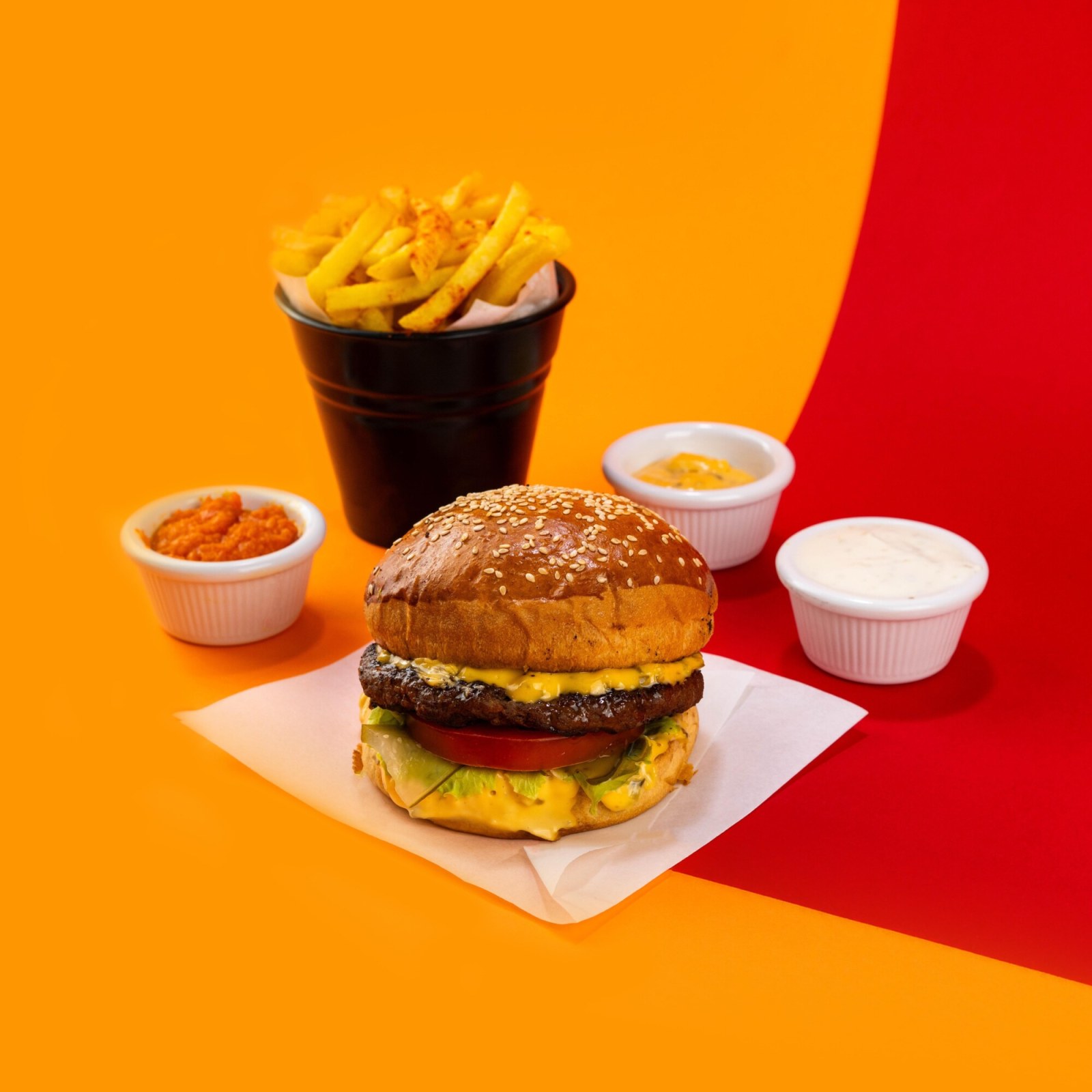 Klasik Burger Menü