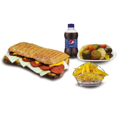 Karışık Çapata Tost Menü