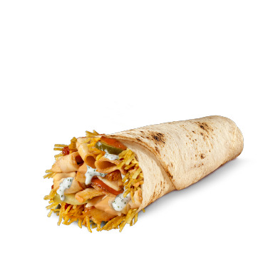 Cacık Soslu Dürüm Tavuk Döner