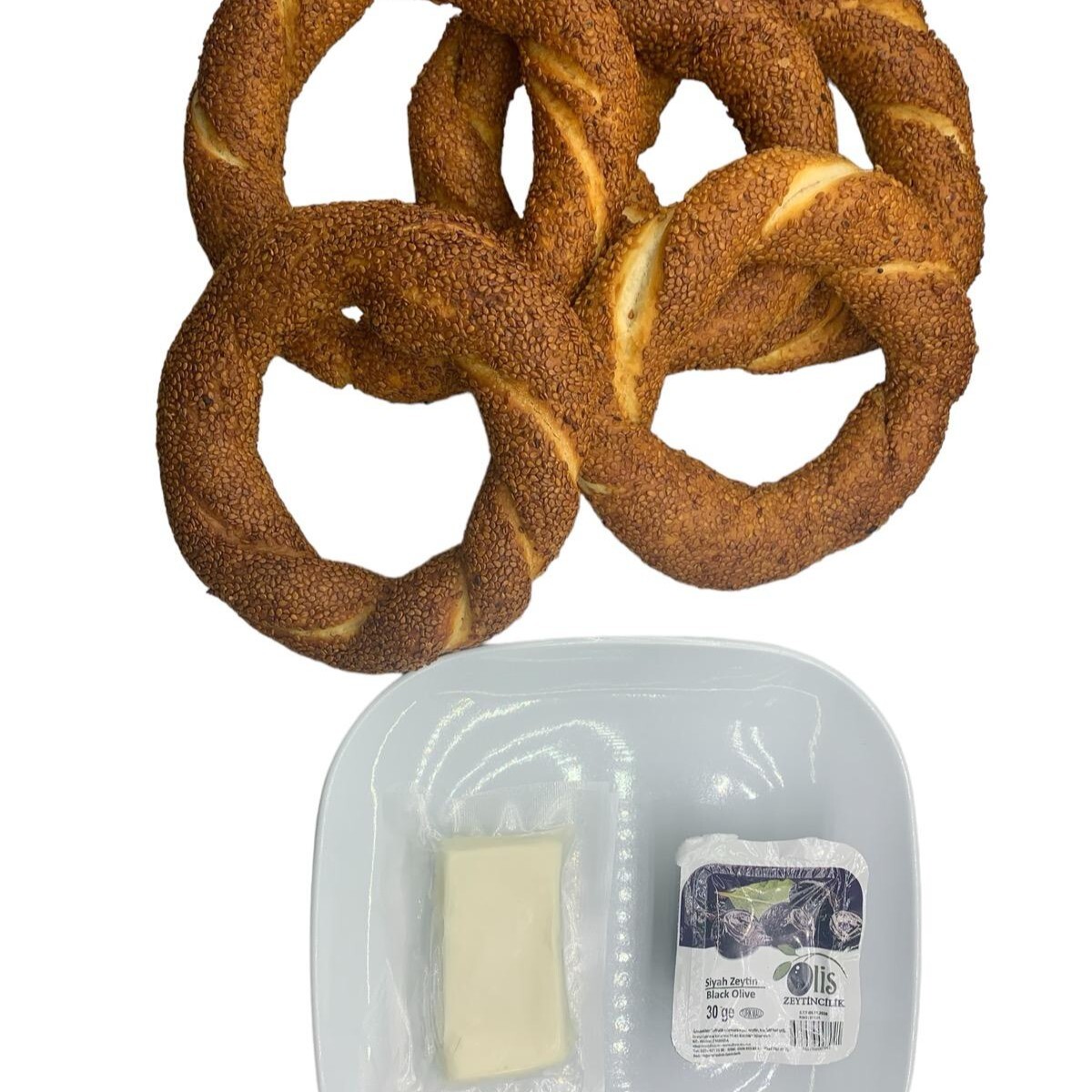 5'li Simit & Ezine Peynir & Siyah Zeytin