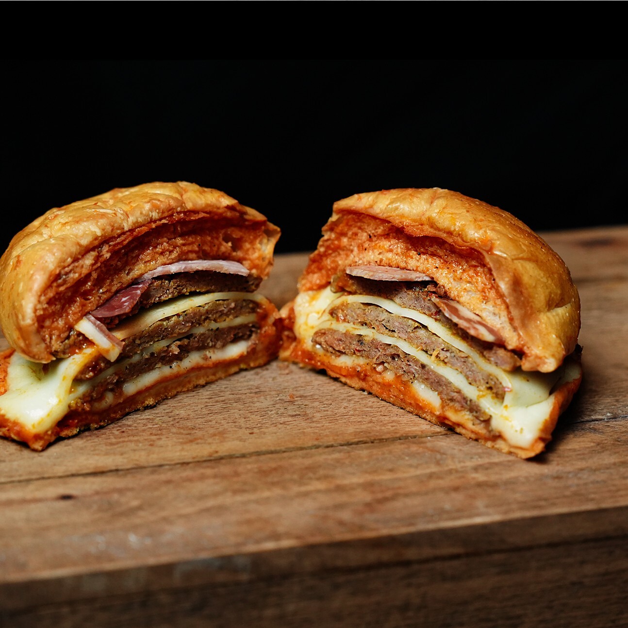 Triple Islak Hamburger