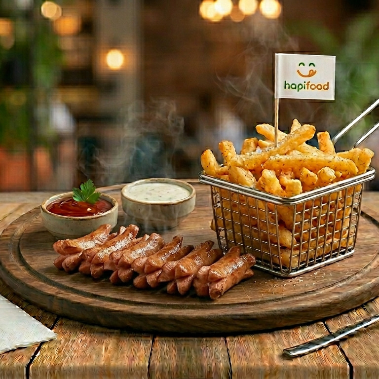 Parmak Patates & Sosis (6 Adet)