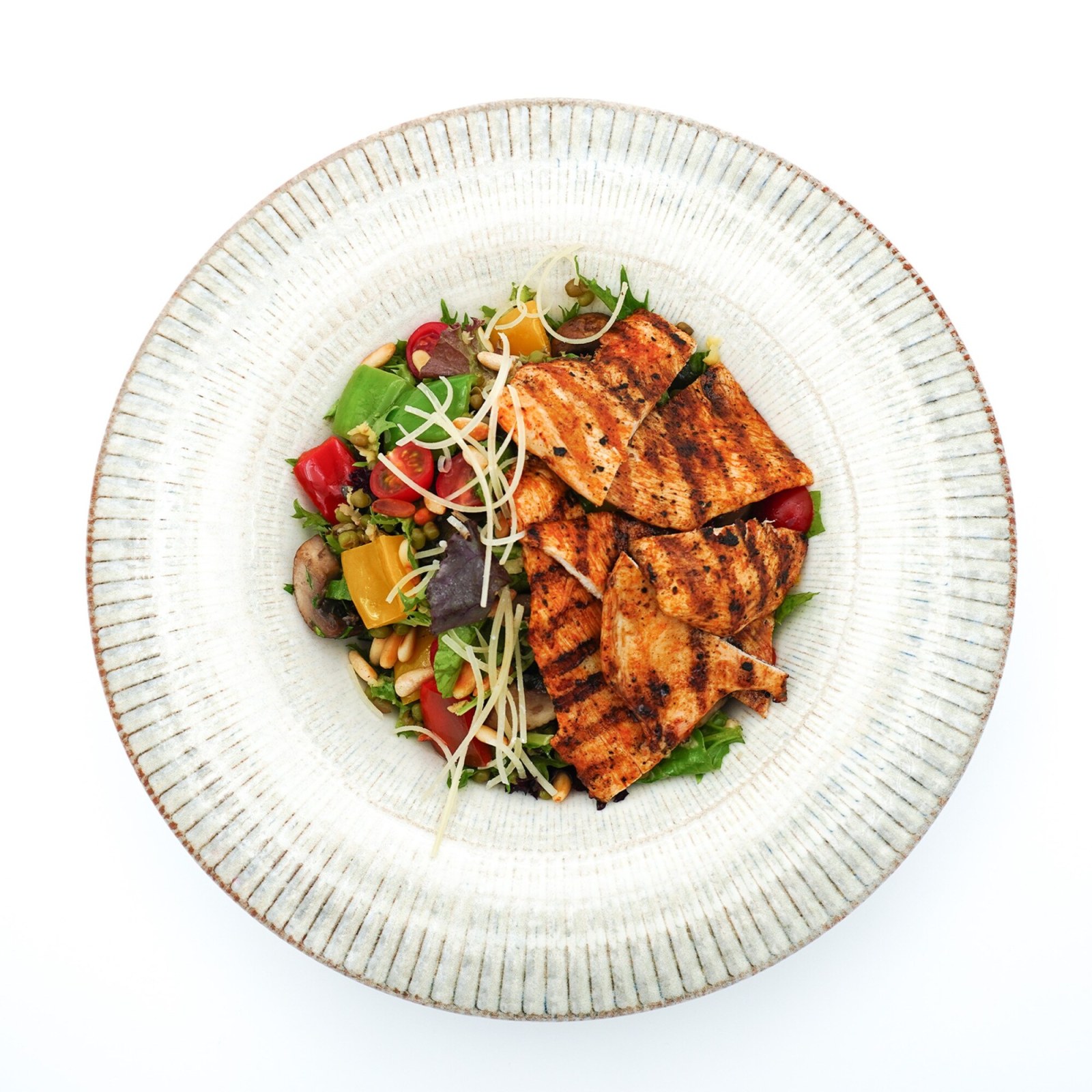 Tavuklu Maş Fasülye Salatası