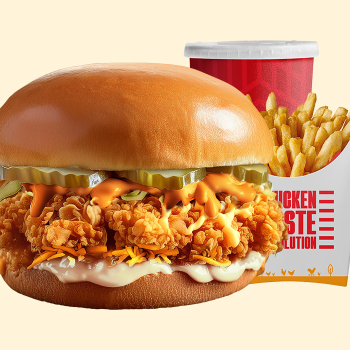 Garlic Chitir Burger