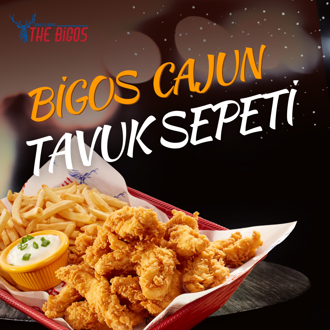 Cajun Tavuk Sepeti