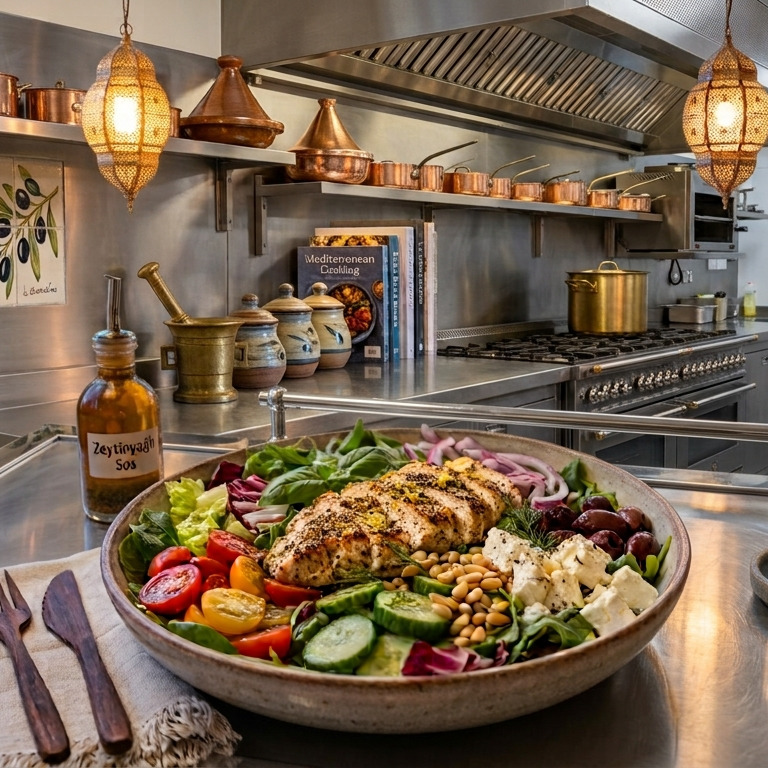 Tavuk & Sebze Salata