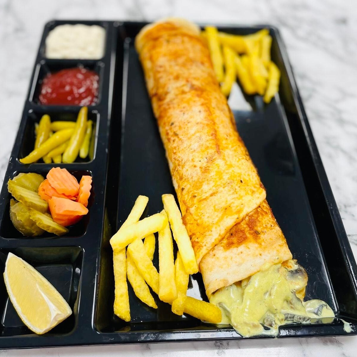 Tavuk Döner+Turşu (90gr)