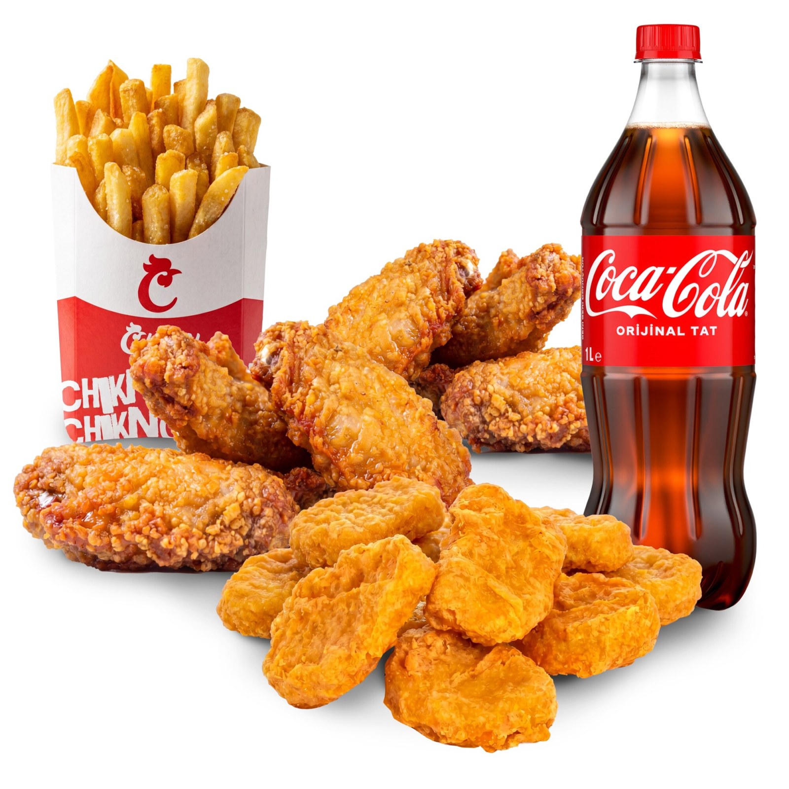 Kanat & Nugget Menü (2 Kişilik)