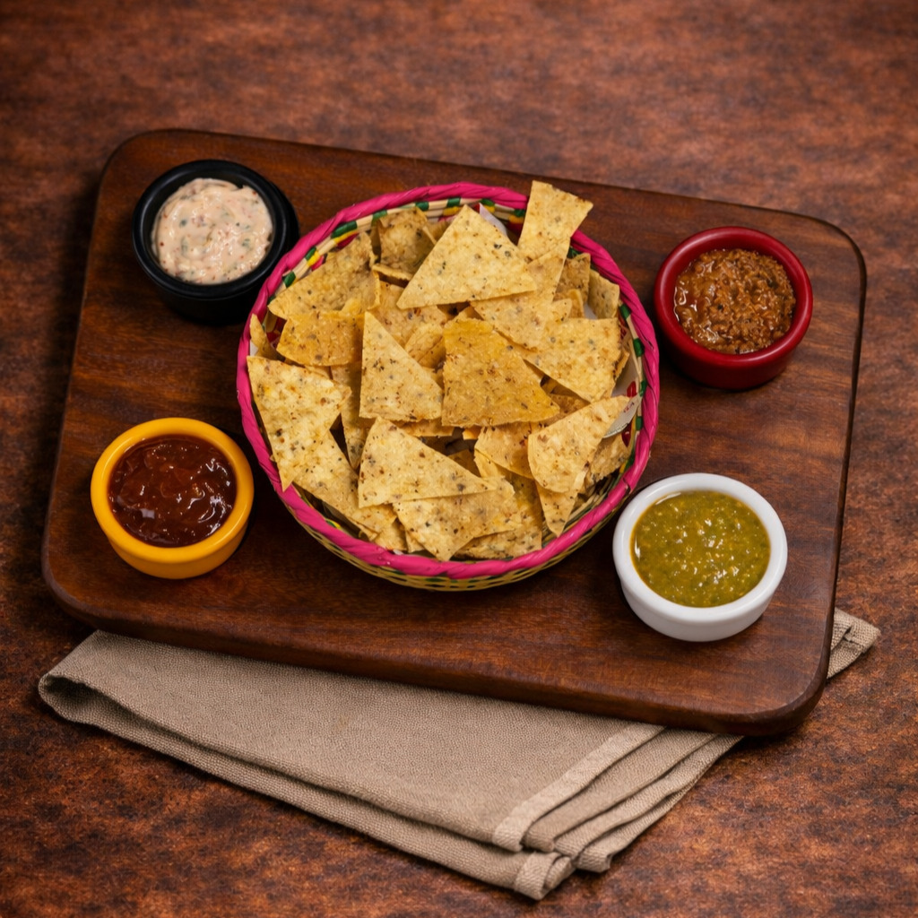 Totopos Con Salsa