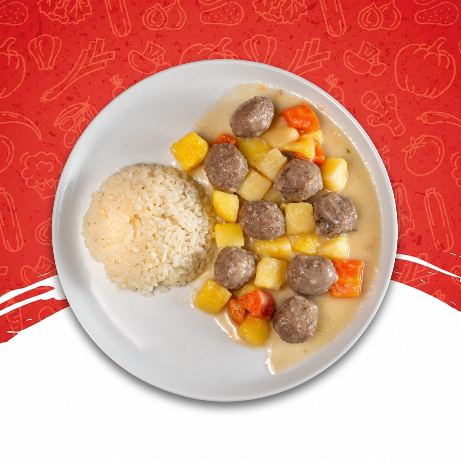 Ekşili Köfte & Pirinç Pilavı