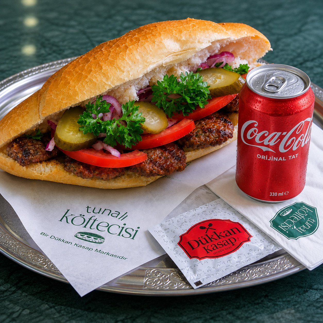 Ekmek Arası Kasap Köfte Menü