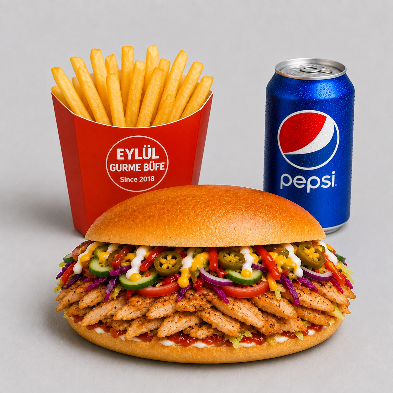 Tombik Tavuk Döner 100 Gr Menü
