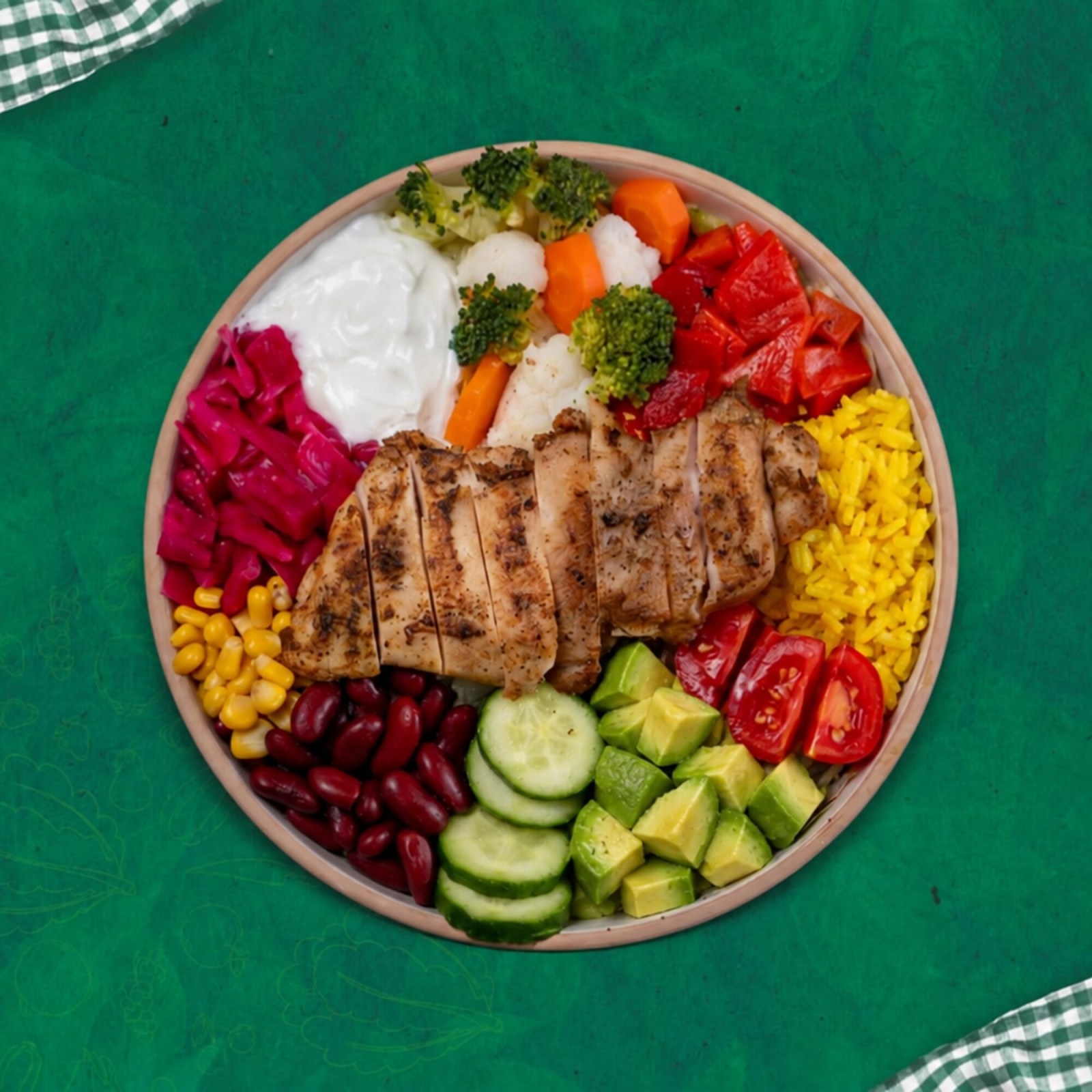 Tavuk Pirzolalı Bowl