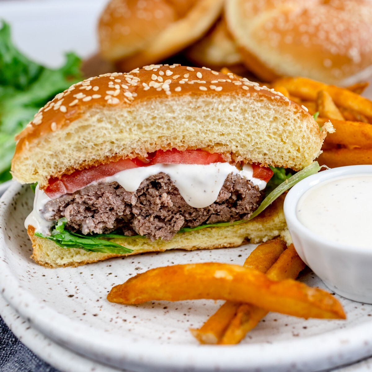 Ranch Soslu Burger