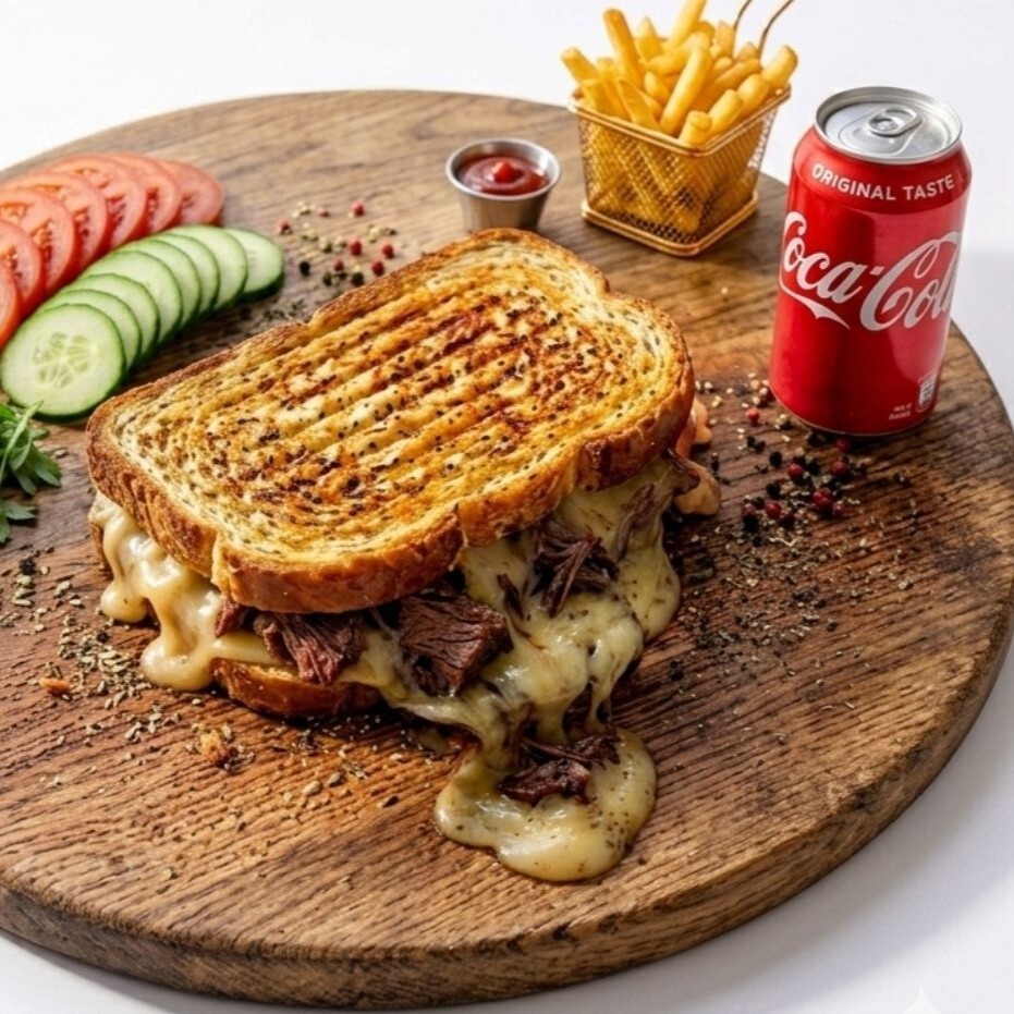 Kavurmalı Tost Menü 1