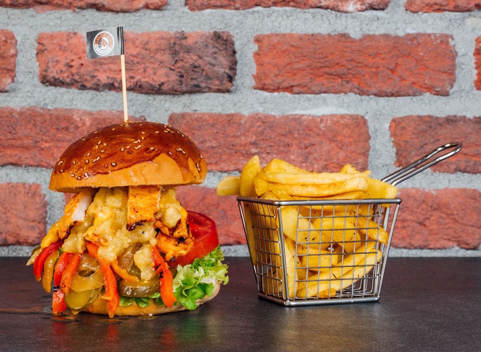 Chicken Köz Burger