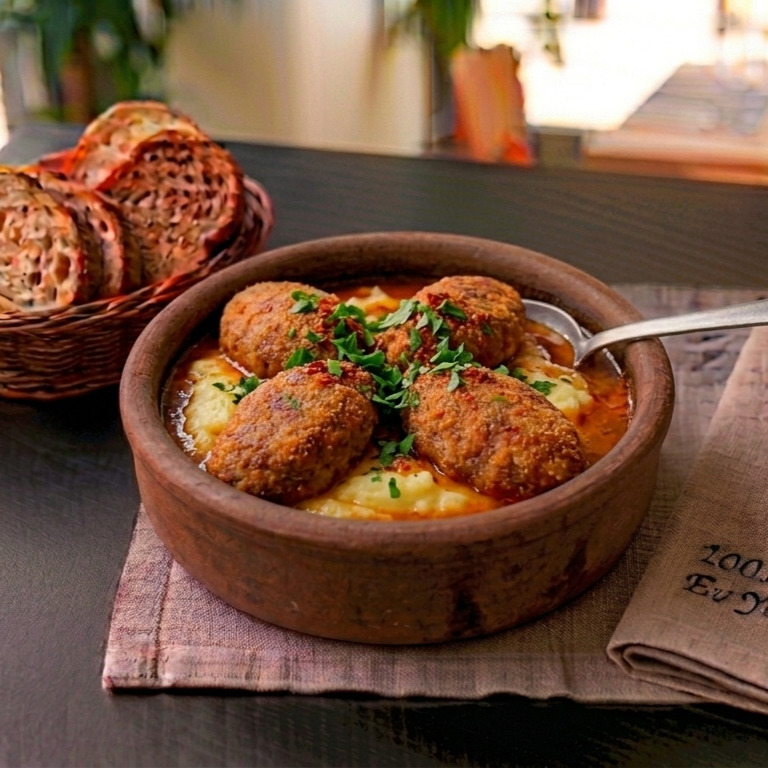 Püreli Kadın Budu Köfte