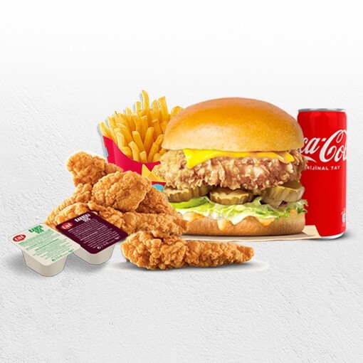 Xlarge Burger Menü