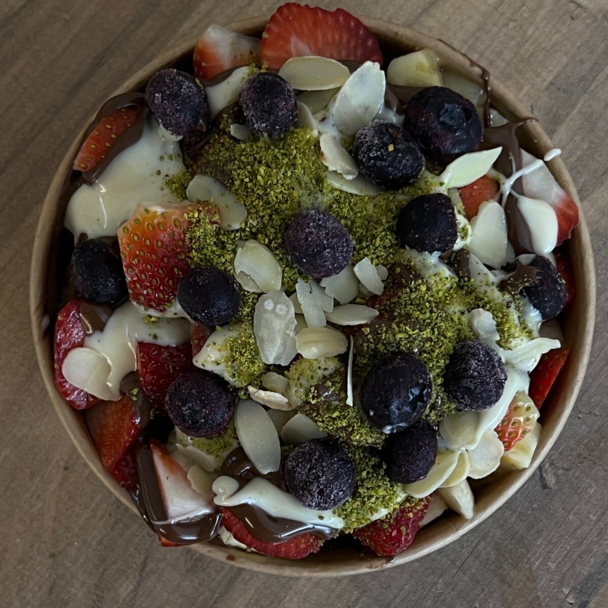 Blueberries Waffle