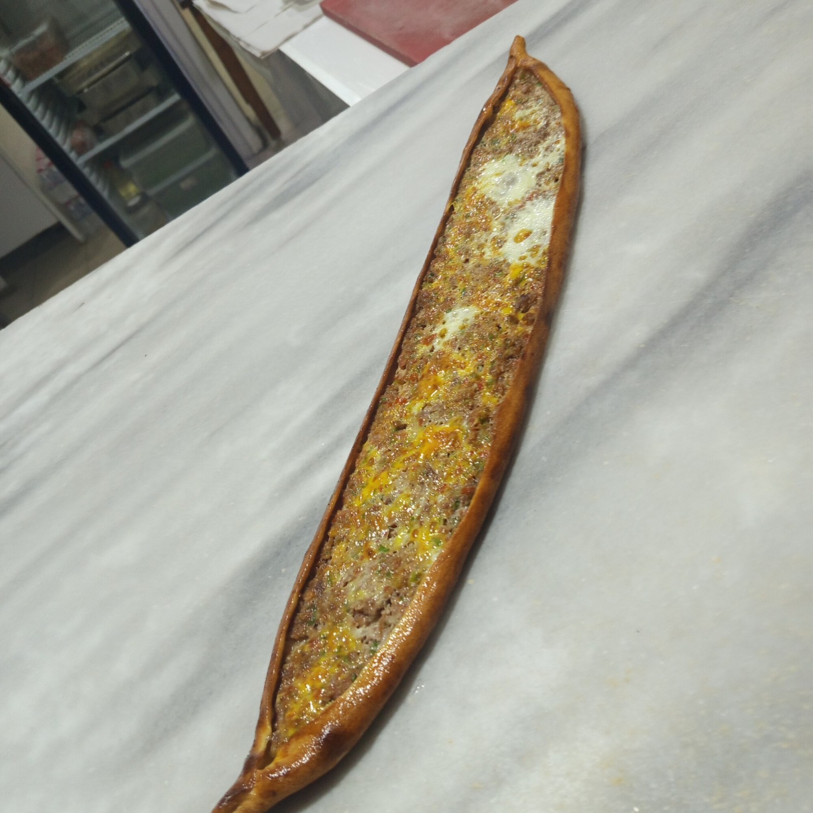 Kaşarlı Yumurtalı Pide + Kemalpaşa