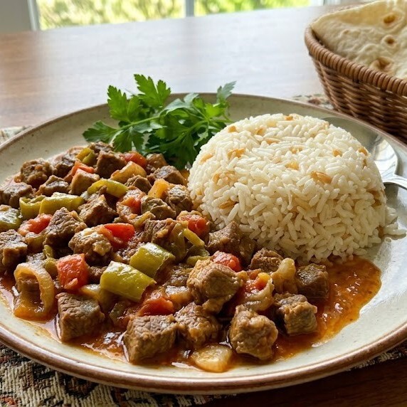 Çoban Kavurma & Pilav