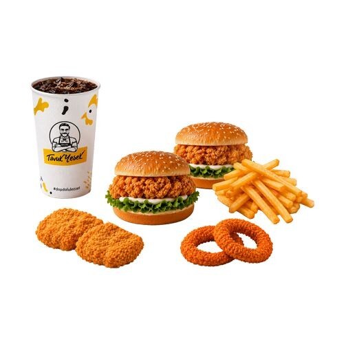 2'li Çıtır Burger Menü