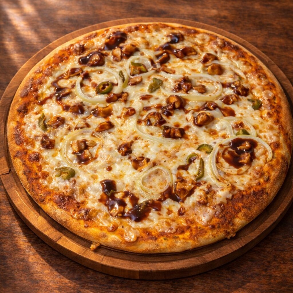 Barbekü Soslu Tavuklu Pizza (Büyük)