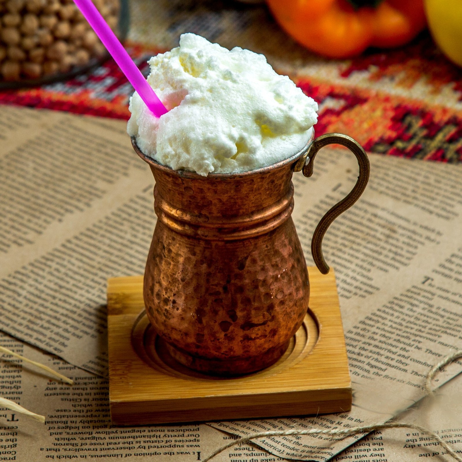 Geleneksel Usulde Hazırlanmış Soğuk Ayran