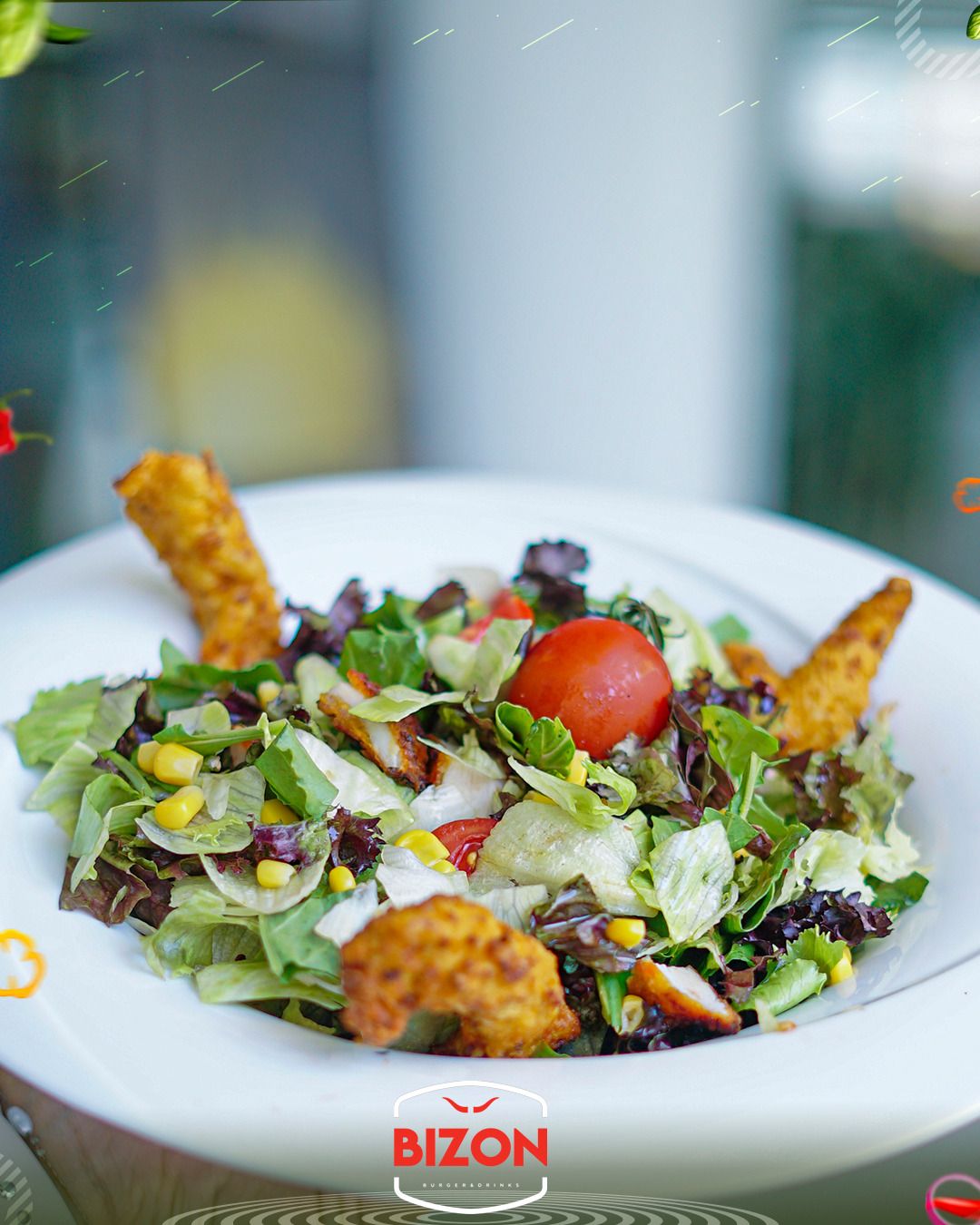 Çıtır Tavuklu Salata