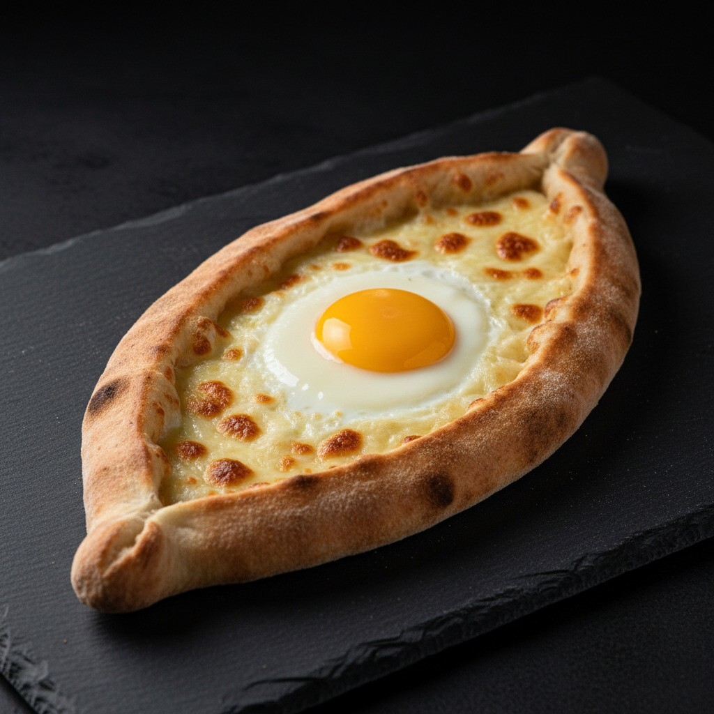 Yumurtalı Kaşarlı Pide