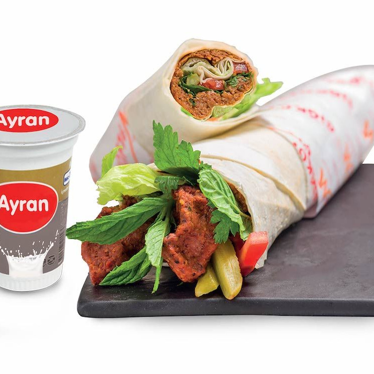 2 DÜRÜM+2 Ayran Menü