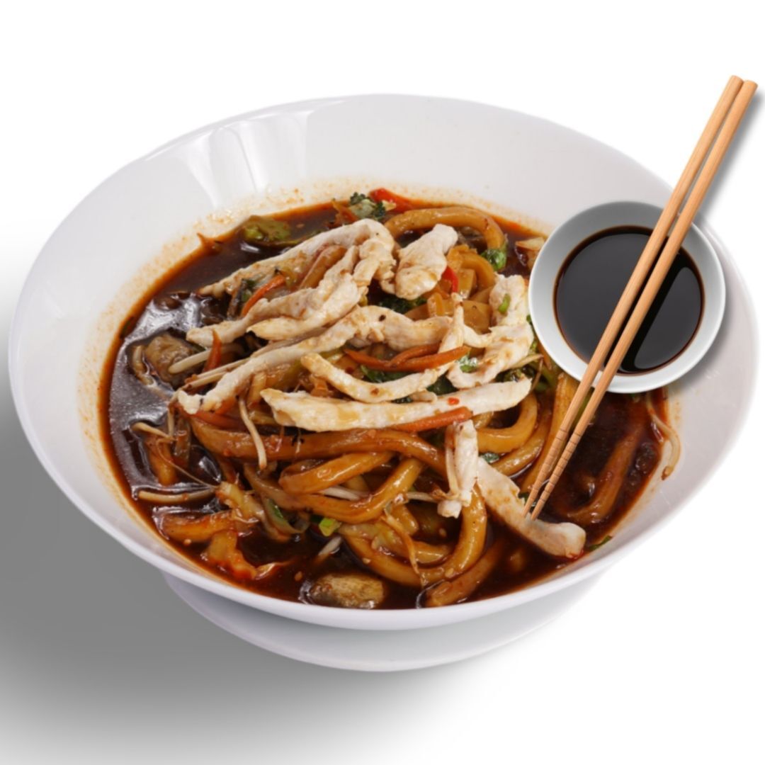 25- Tavuklu Udon Çorba