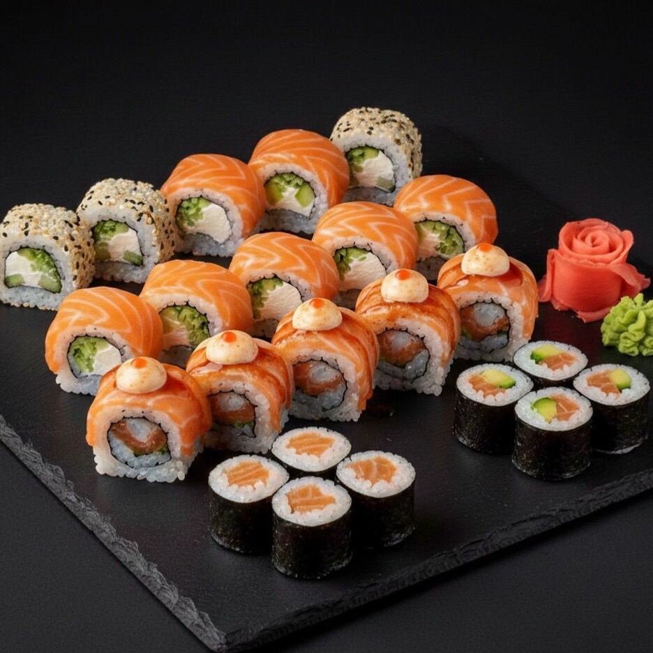Fresh Somon Mix Set Menü 5 (36 Adet)