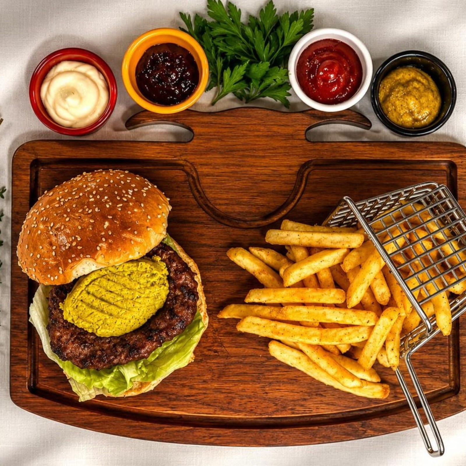 Cafe De Paris Soslu Et Burger