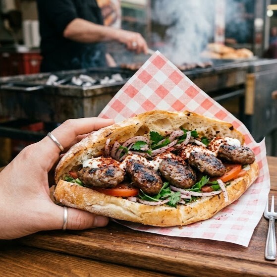 Ekmek Arası 5 Adet Izgara Köfte