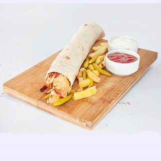 Kaşarlı Tavuk Döner Dürüm