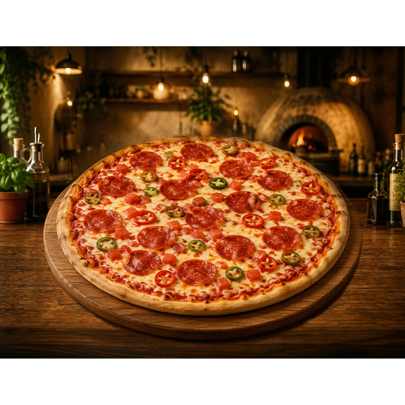 Kasap Sucuklu Pizza