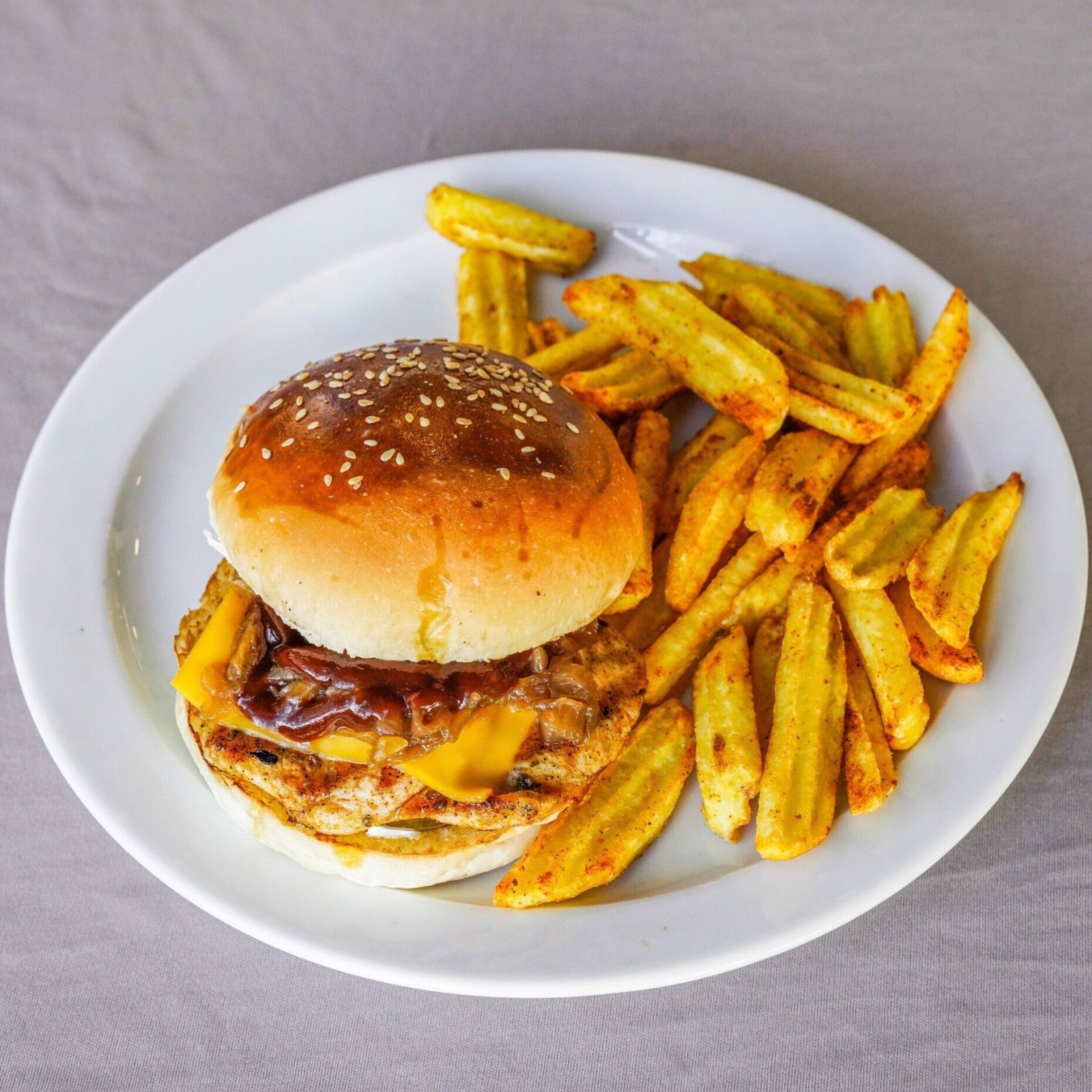 BBQ Tavuk Burger (Single)