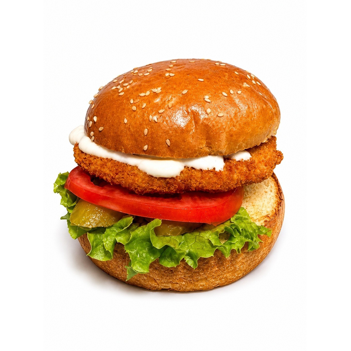 Green Chicken Burger Menü
