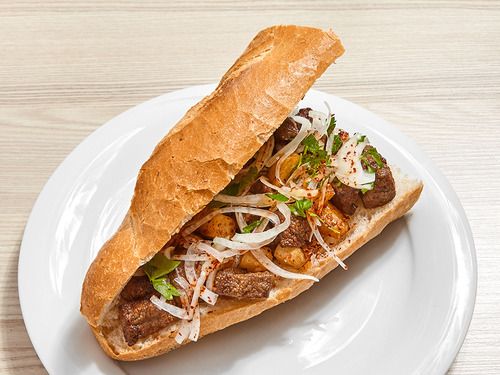 Arnavut Ciğeri Yarım Ekmek