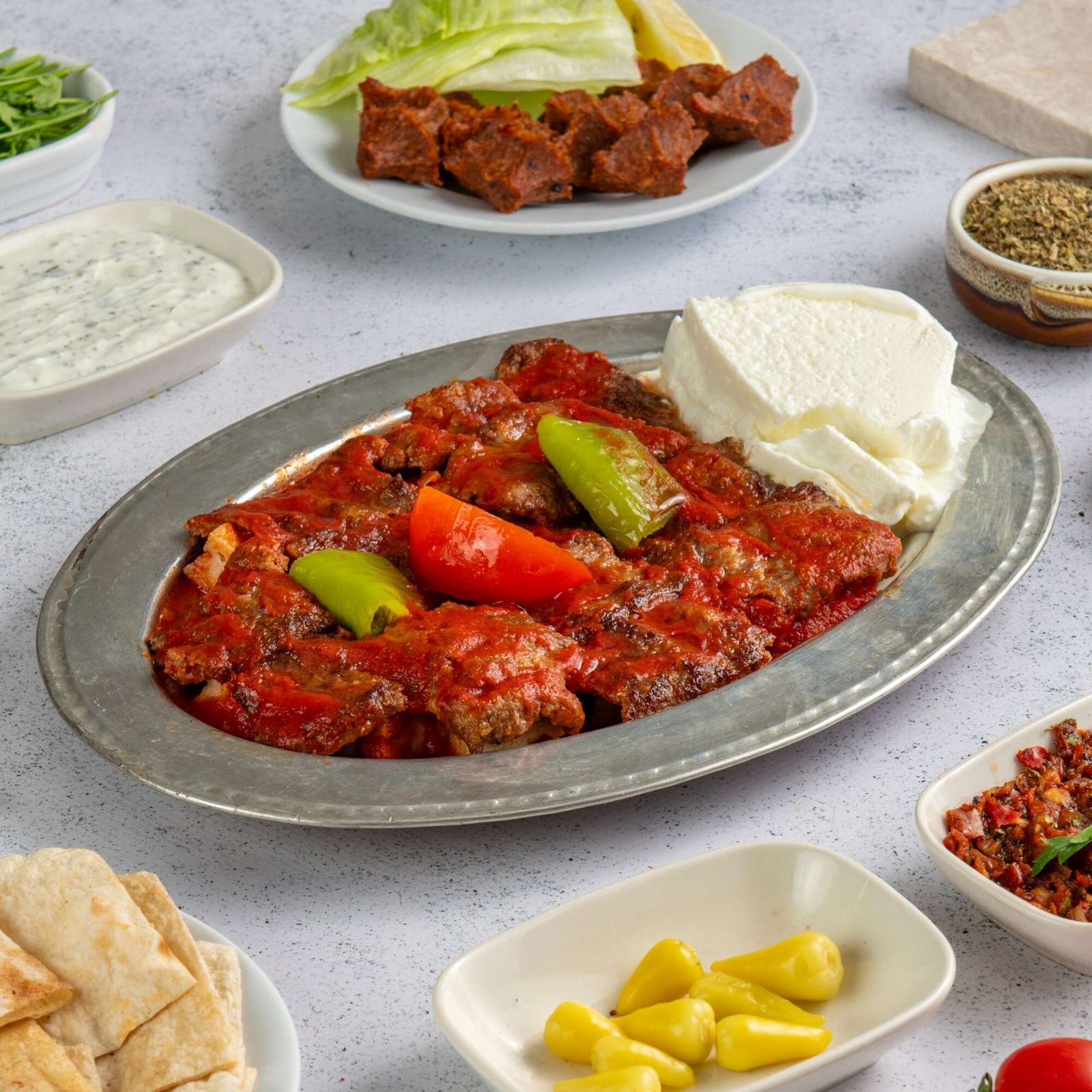 İskender Kebap (Kıymadan)
