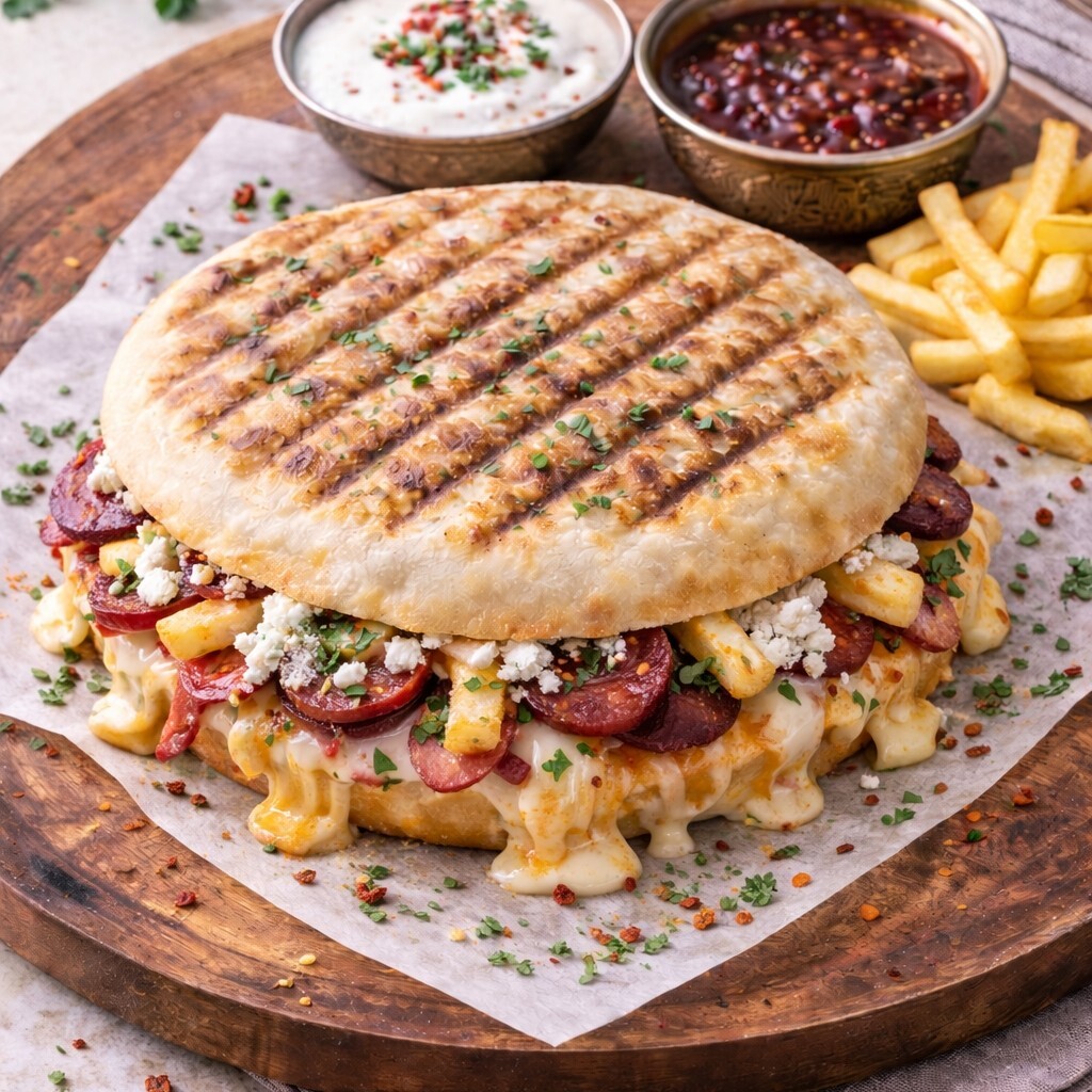 Şefin Tam Bazlama Tost Menü